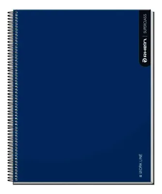 Cuaderno Espiral Workline 150 Hojas Tapa Dura Azul
