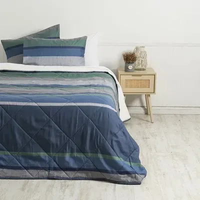 Plumón Sherpa Microfibra 2 Plazas Extra Suave Blanco