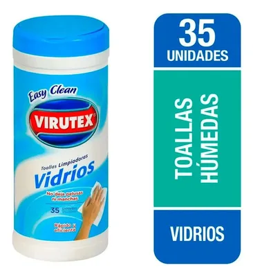 Paños Húmedos Limpiadoras De Vidrio Multiuso