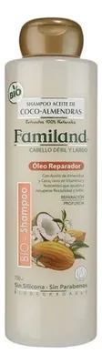 Shampoo Coco Almendras Bio Reparador Cabello Largo