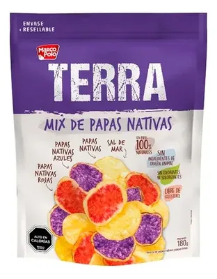 Mix Papas Nativas 180gr Snack Crujiente