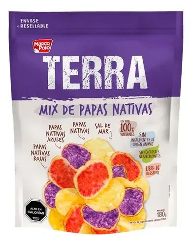 Mix Papas Nativas 180gr Snack Crujiente