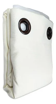 Cortina Bárbara Poliéster Beige 140x220cm Beige