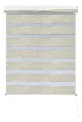 Cortina Roller Duo Poliéster 220x220cm Coral Claro