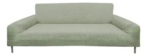 Funda De Sillón Anastasia Panal 3 Cuerpos Verde Verde