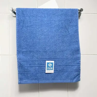 Toalla De Mano Algodón 100% Absorbente Azul