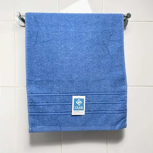 Toalla De Mano Algodón 100% Absorbente Azul