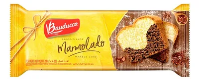 Queque Chocolate Vainilla Bauducco 200g