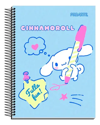 Cuaderno Escolar Cinnamoroll Carta 150 Hojas