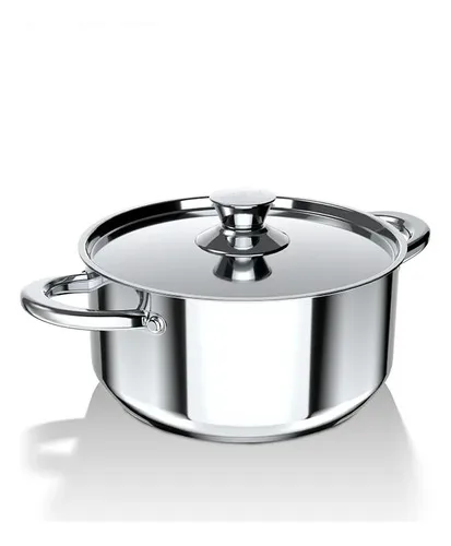 Cacerola Acero Inoxidable 20cm Serie 400