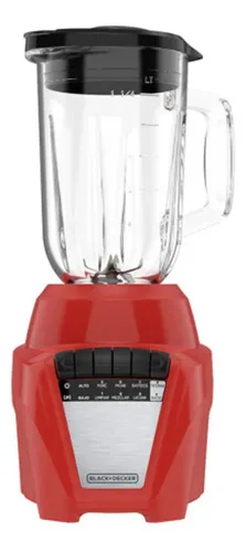 Licuadora Eléctrica Black+decker 750w Roja Rojo