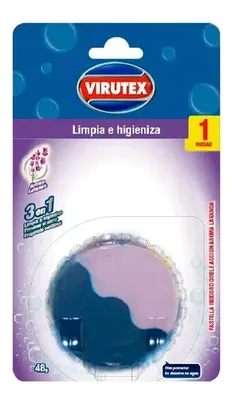 Pastilla Inodoro Higienizante Aroma Lavanda
