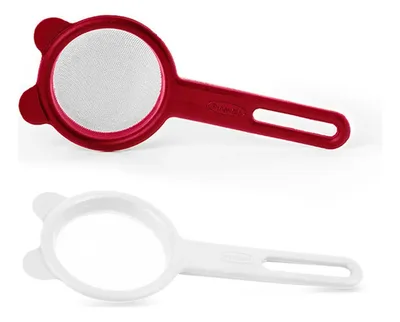 Colador Plástico Mediano Cocina Multiuso Blanco