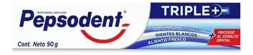 Pasta Dental Pepsodent Triple Acción 90g