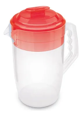 Jarra De Plástico Con Tapa 2.5 Litros Rey Plast