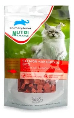Snack Treats Tiritas Para Gatos Salmón 65g