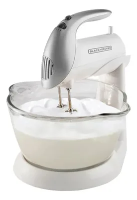 Batidora Eléctrica Pedestal Black&decker 5 Velocidades Blanco