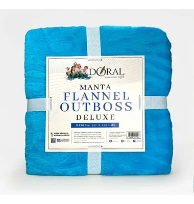 Manta Flannel Térmica Poliéster Suave Coral Claro