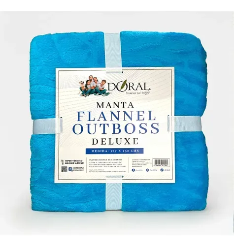 Manta Flannel Térmica Poliéster Suave Coral Claro