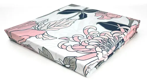 Set De Sábanas Micro Piel De Durazno 1.5 Plazas Rosa