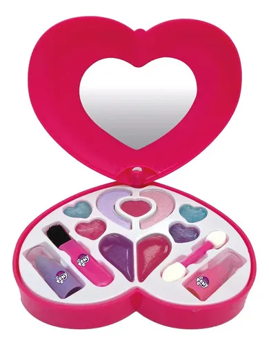 Set De Maquillaje Infantil My Little Pony Con Espejo