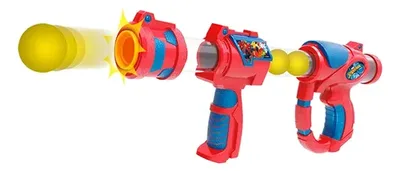 Pistola Lanza Pelotas Spiderman Marvel Infantil
