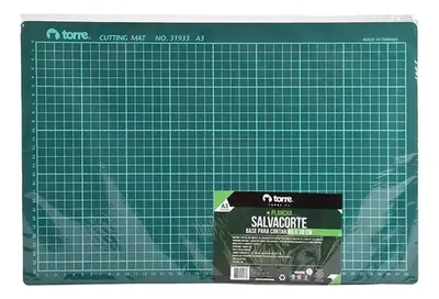 Plancha Salvacorte Verde A3 45x30cm Profesional Verde