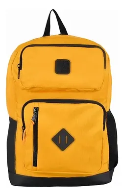Mochila Escolar Faren 28l Impermeable Naranja Naranja