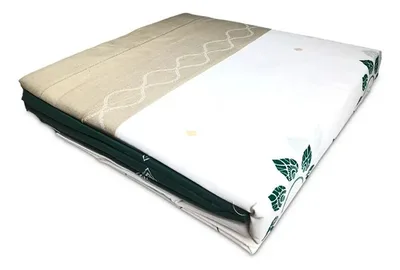 Set De Sábanas 144 Hilos Algodón Poliéster 1.5 Plazas Verde Oscuro