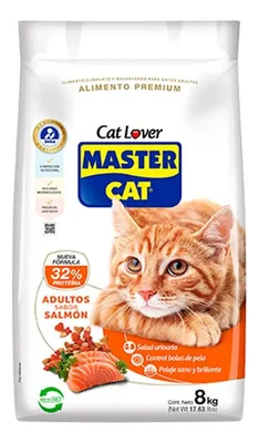 Alimento Seco Para Gatos Adulto Salmón 8kg