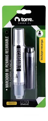Marcador De Pizarra Recargable Negro Tinta Negro