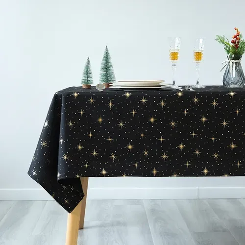 Mantel Rectangular Estampado Poliéster 150x210cm Coral Claro