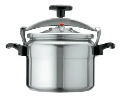 Olla A Presión Aluminio 10 Litros Cocina Rápida