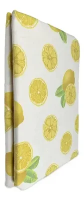 Mantel Rectangular Estampado Algodón Poliéster Coral Claro