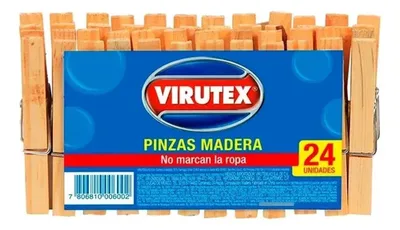 Pinzas De Madera Para Ropa Tendedero Clásicas