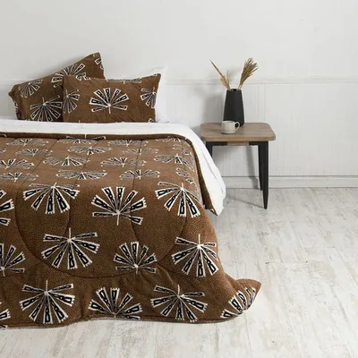 Plumón Coral Sherpa 2 Plazas Poliéster Suave Coral