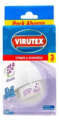Canasto Limpiador Inodoro Lavanda Pack 3 Unidades