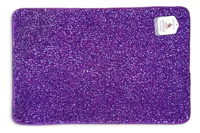 Piso De Baño Marbella Velvet Antideslizante Coral Claro