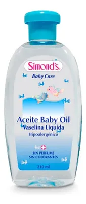 Aceite Baby Oil Vaselina Líquida 210ml Bebé