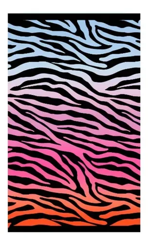 Toalla De Playa Microfibra Estampada 70x140cm