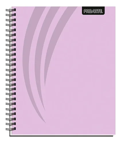 Cuaderno Universitario Espiral Tapa Dura 100 Hojas Lila