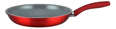 Sartén Antiadherente Titanio 22cm Cocina Rojo
