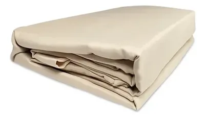 Set De Sábanas Marina Microfibra 2.5 Plaza Beige