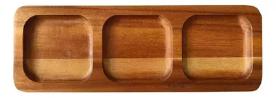 Bandeja De Madera Acacia Para Aperitivos