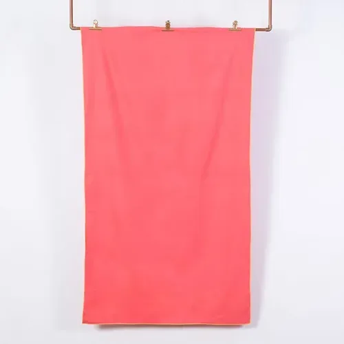 Toalla Deportiva Microfibra Secado Rápido Rojo