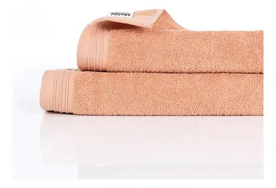 Toalla De Visita Algodón 500gr Absorbente Terracota