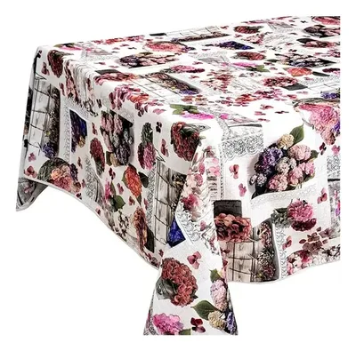 Mantel Rectangular Poliéster 150x230 Cm Blanco