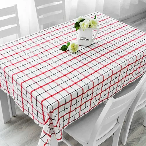 Mantel Rectangular Polycotton 150x210 Cm Coral Claro