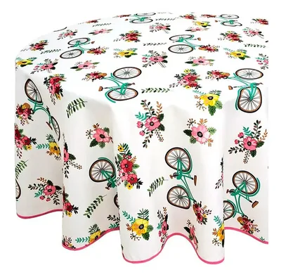 Mantel Redondo Poliéster 180cm Mesa Comedor