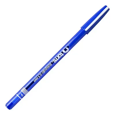 Bolígrafo Azul 0.5mm Escritura Suave Amarillo